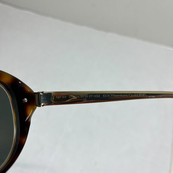 Women\'s David Yurman Titanium Gold Sunglasses,prescription lenses